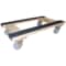 Mapp Caster Heavy Duty Furniture Dolly w/ 3-1/2" TPR Rubber Wheels - 800 Lbs Cap. B183035MIR - alternate 1